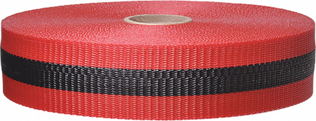 BARRICADE TAPE,POLYETHYLENE,2 IN ROLL W