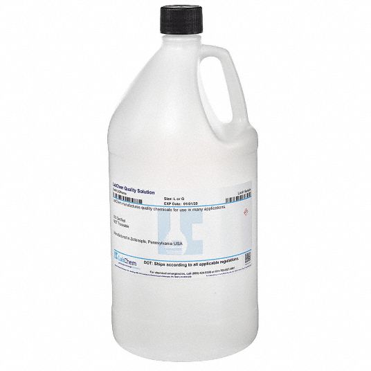 LABCHEM Sulfuric Acid, 0.1N (0.05M), Standards and Solutions, Bottle, 4 L 4YNA6LC256804