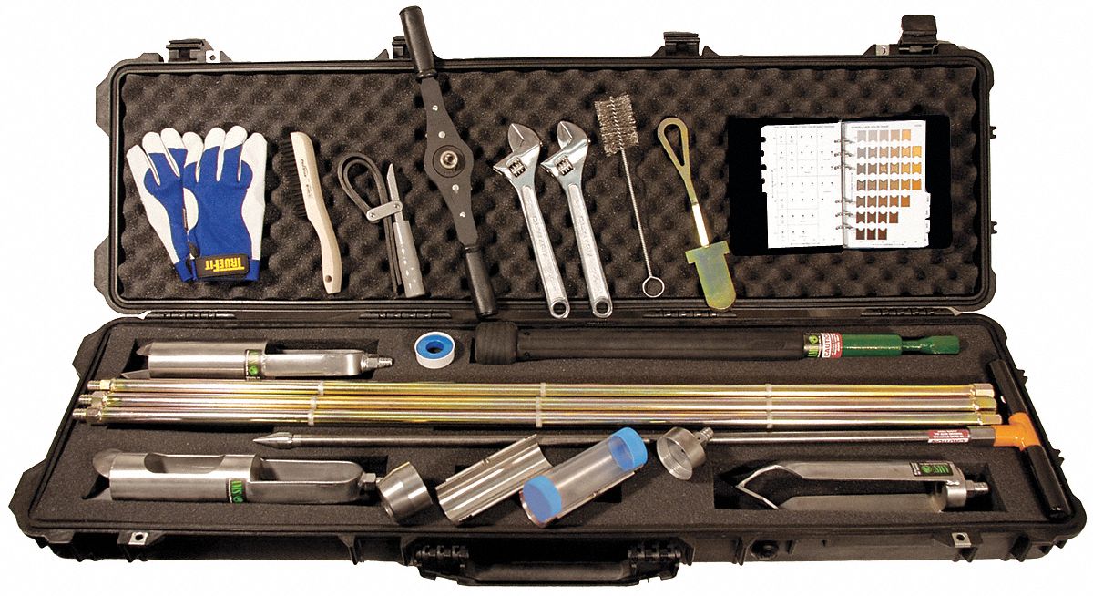 AMS, 12 in Hole Dp, Soil Classification Kit - 9AU13|424.38 - Grainger