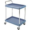 Utility Carts with Antimicrobial Deep Lipped Plastic Shelves image