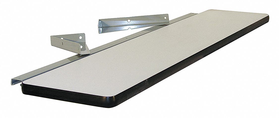 Upper Shelf 60 W x 12 D x 3/4 in H Gray