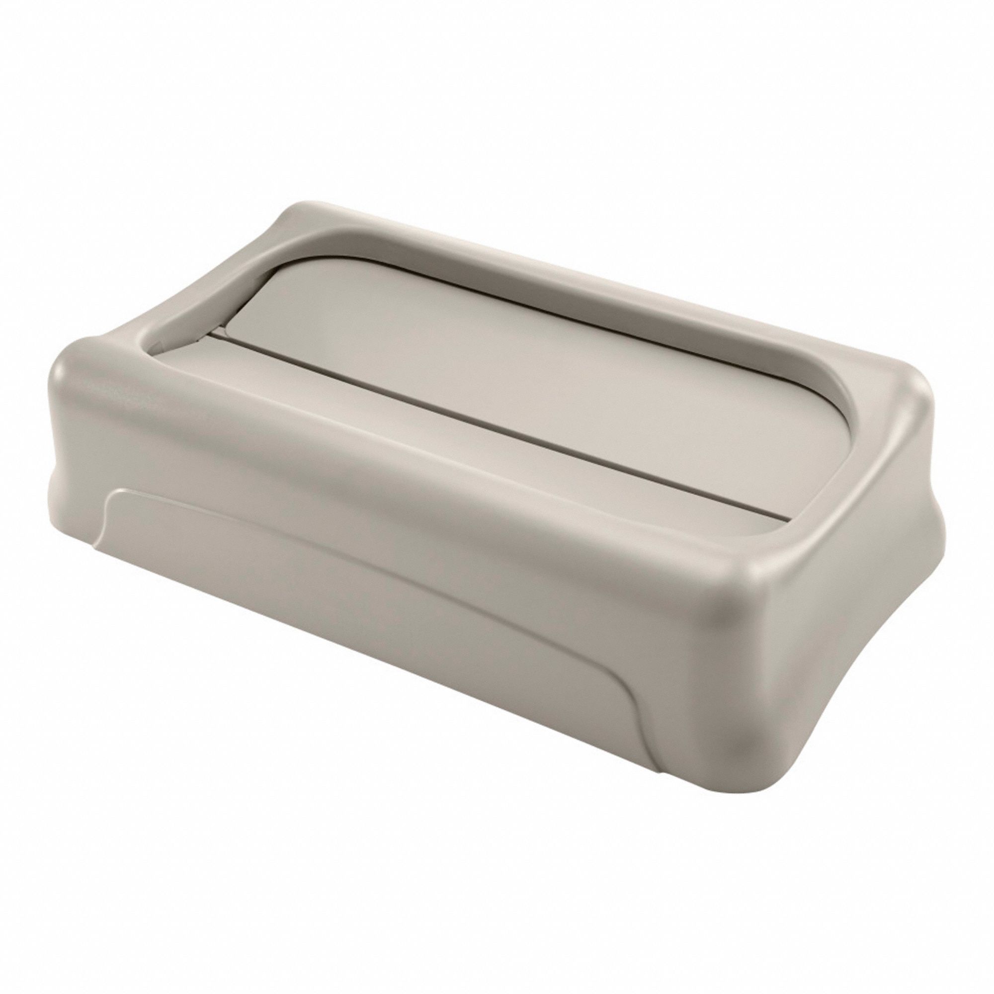 F8416 Trash Can Top Beige Plastic