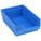 SHELF BIN,11-5/8L X 8-3/8W, BLUE