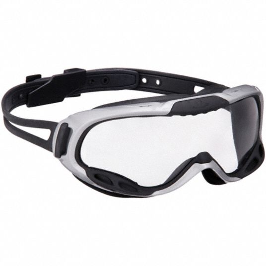 AntiFog, ANSI Dust/Splash Rating D3/D4/D5, Protective Goggles 9CKL8