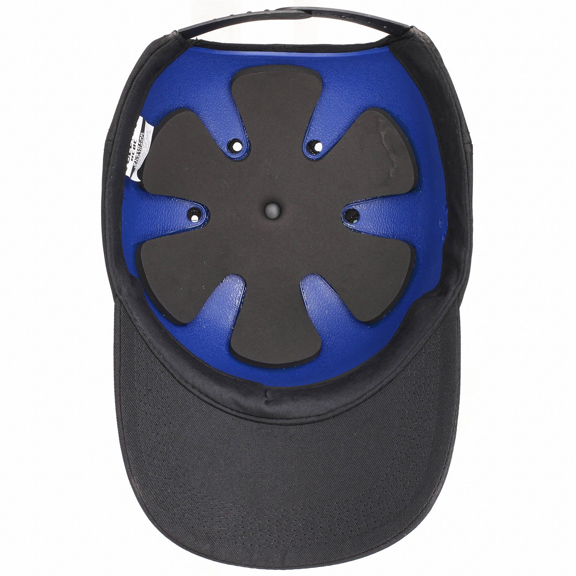 OCCUNOMIX Bump Cap, Long Brim Baseball, Black, Fits Hat Size 67/8 to 7