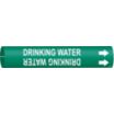 Drinking Water Snap-On Pipe Markers