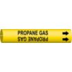 Propane Gas Snap-On Pipe Markers