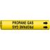Propane Gas Snap-On Pipe Markers