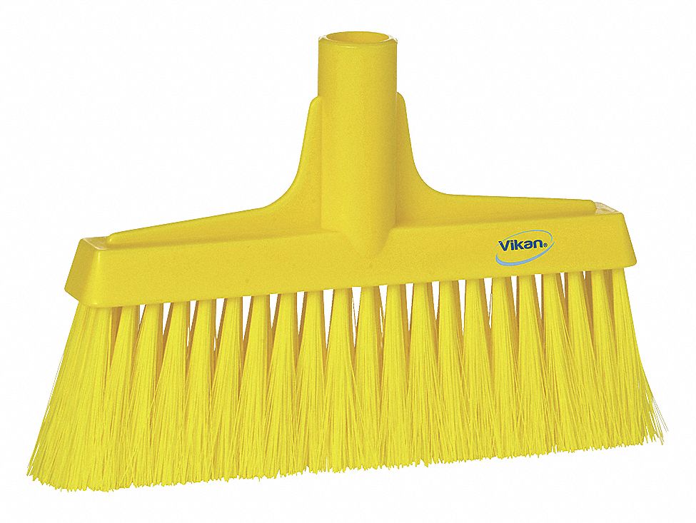 BROOM PUSH 2X24IN YELLOW