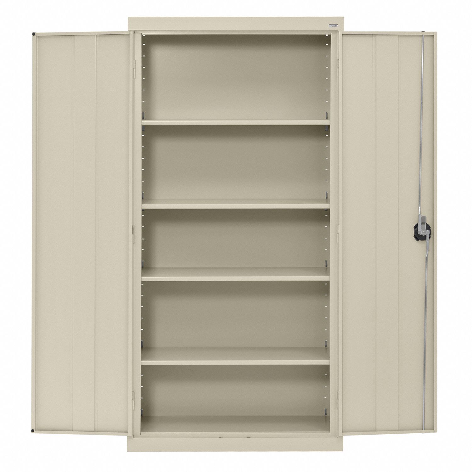 Sandusky Storage Cabinet 36 In X 24 In X 72 In Recessed Pull Handle And Keyed 22 Ga Panel Thick