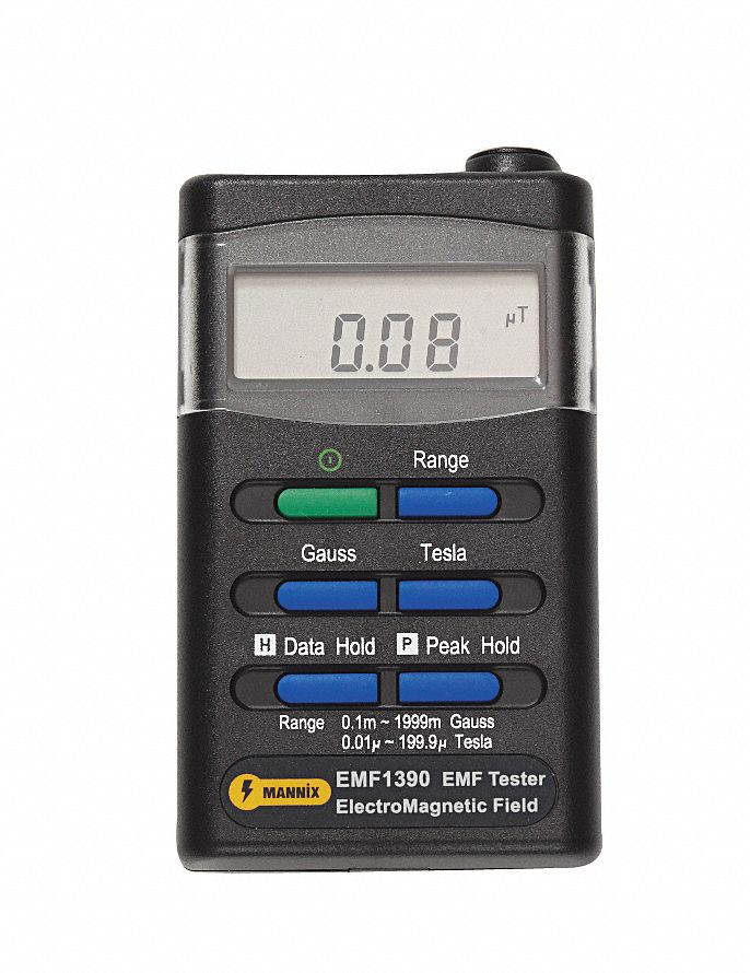 9CVE4 - Digital EMF Tester 0-2000 mG 30-300 Hz