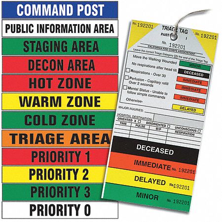 Incident ID Kit,Hazmat,500 ft x 3 In