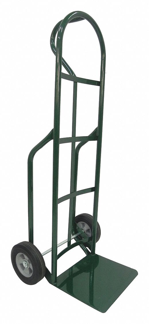 STANDARD STEEL GENERAL PURPOSE HAND TRUCK, 800 LB LOAD CAPACITY, 14 IN X 12 IN, STD