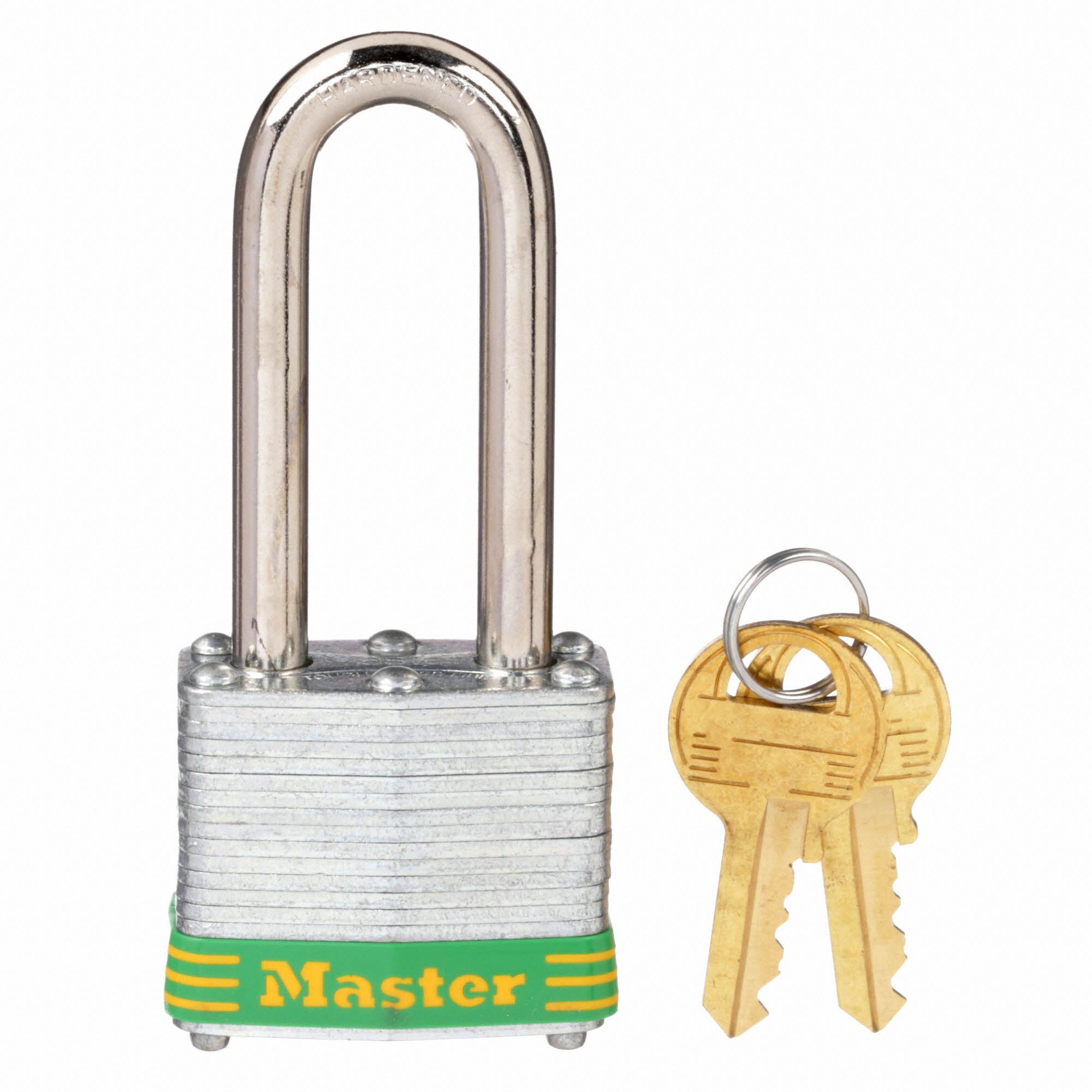 GRAINGER APPROVED Lockout Padlock 9CY551803LHGRN Grainger