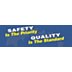 Safety Is The Priority Quality Is The Standard Banners
