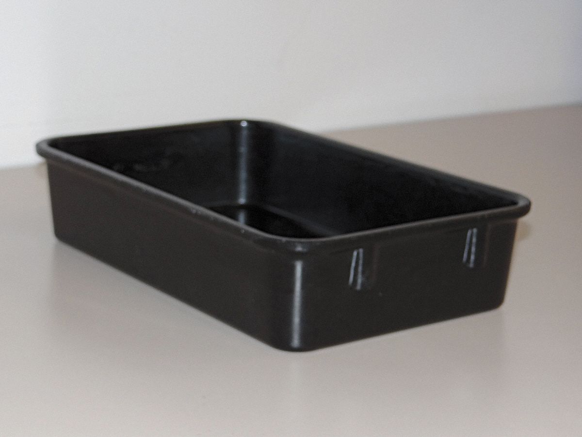 NESTING CONTAINER,9 3/4 IN L,150 LB