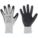 COATED GLOVES, L, PALM/FINGERS, NITRILE, ANSI/ISEA ABRASION LEVEL 4, SMOOTH