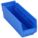 SHELF BIN,11-5/8L X 4-1/8W,BLUE