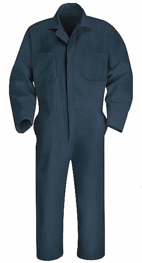 Vf Workwear Coverall L 65 Polyester35 Cotton Twill Navy Blue