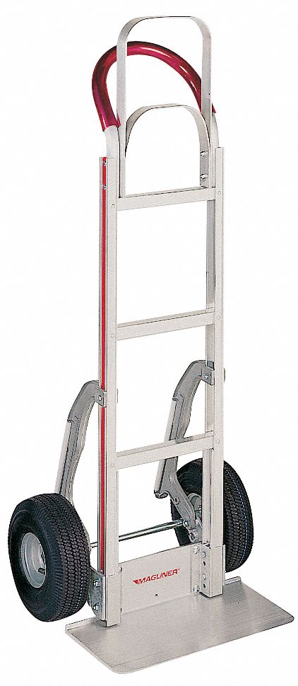 Corrosion-Resistant Modular Aluminum General Purpose Hand Truck: 500 lb Load Capacity, Std