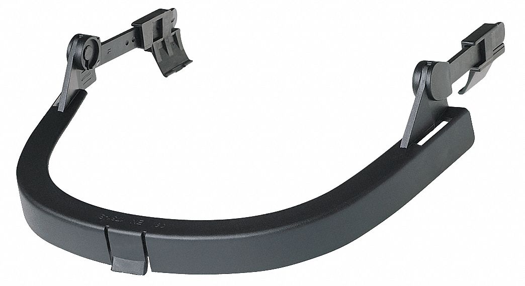 HONEYWELL NORTH Faceshield Bracket Nylon, Black, Dielectric Protection
