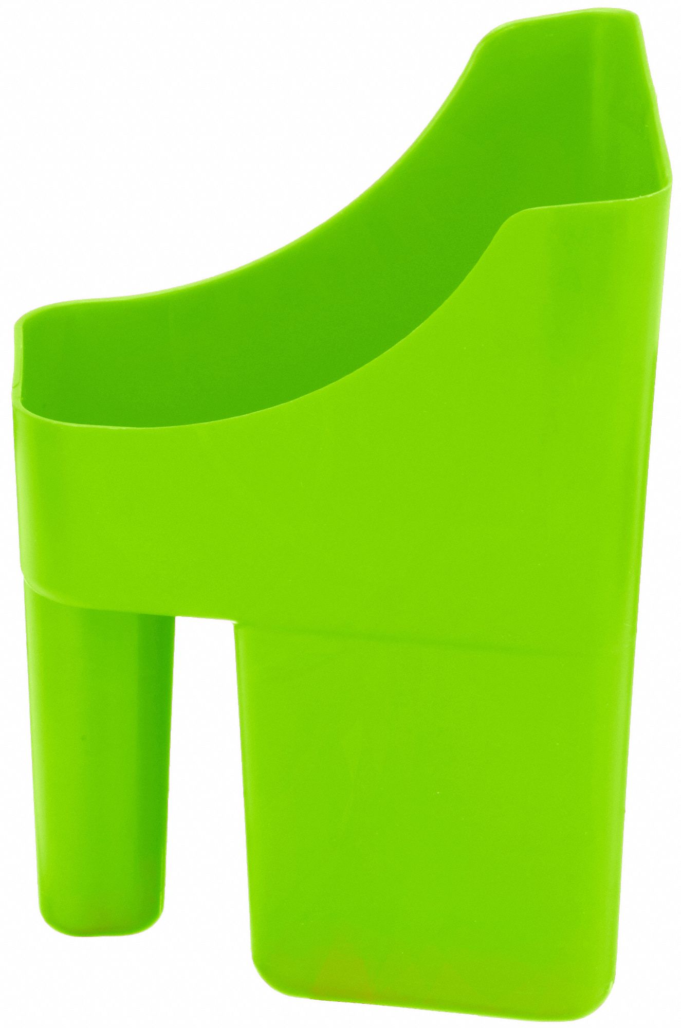 SCOOP, 3 QT FLUID CAPACITY, POLYETHYLENE, GREEN, ALL PURPOSE