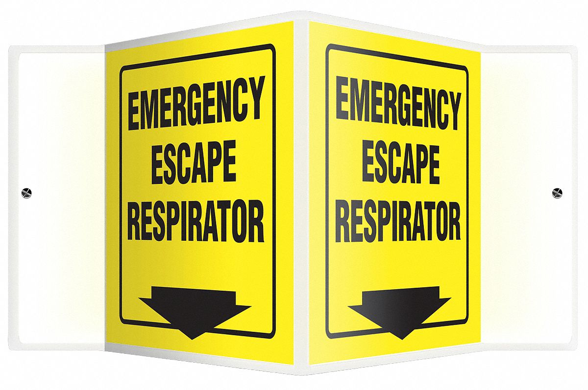 3D PROJ SIGN EMERG ESCAPE