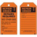 100-Pack Repair Required Tags, Red Service Tags for Broken Equipment,  Maintenance, Production Machinery Notice Label Signs for Office, Warehouse,  Construction (3x5.7 Inch) : : Office Products