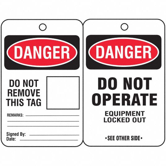 Danger Tag, Height 5