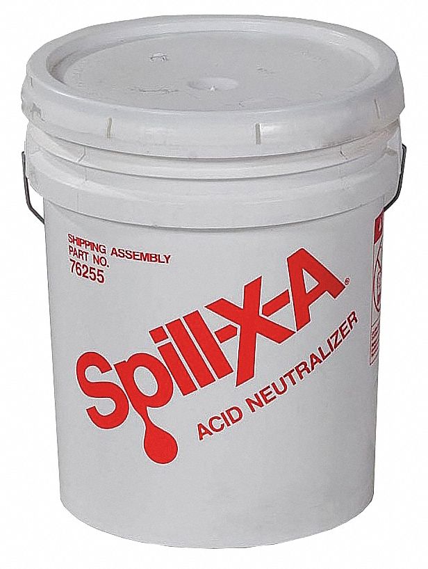 Solidifying Acid Neutralizer Kit: 5 gal Volume Absorbed per Pkg., 50 lb Wt, Pail, Acids