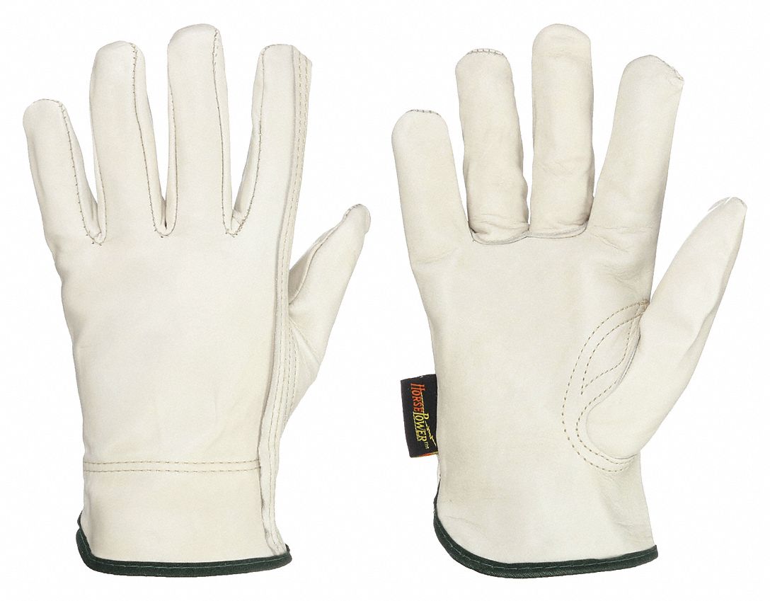 Leather Drivers Gloves, M, PR