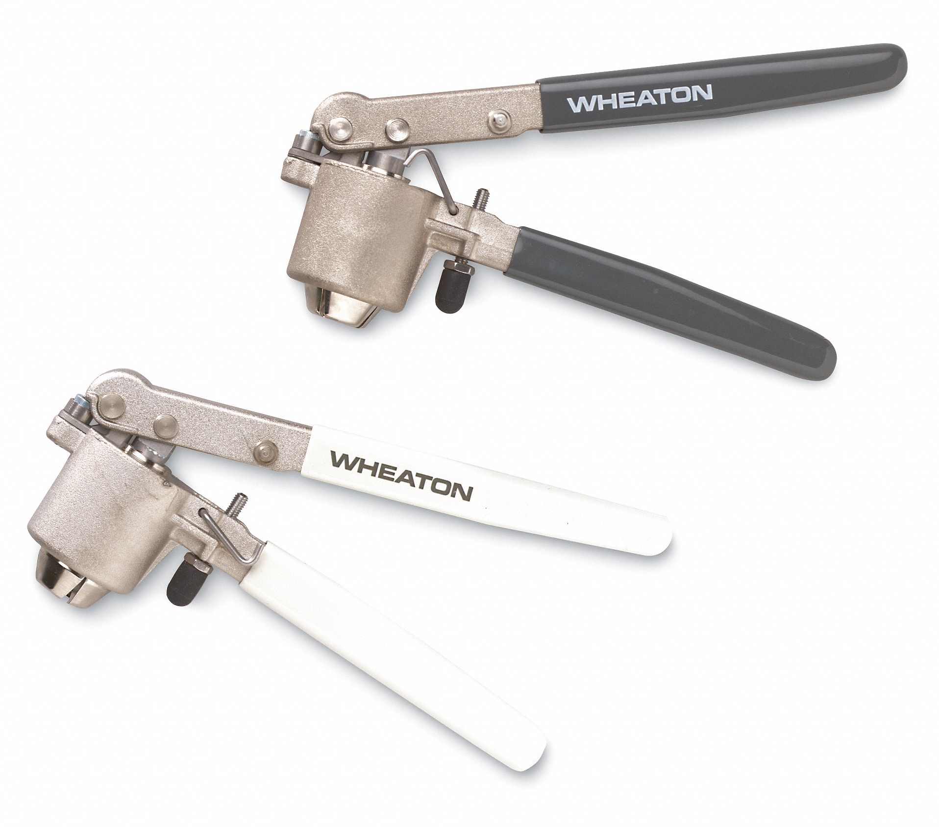 Crimper: 11 mm For Vial Size, Manual, Aluminum Seals, Stainless Steel, For Crimp-Top Vials Vial Type