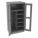 STORAGE CABINET, 36 IN X 24 IN X 72 IN, 5 SHELVES, SWING HANDLE/KEYED, 24 GA PANEL, ADJUSTABLE