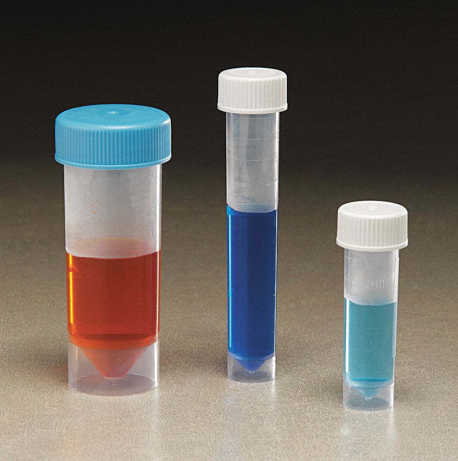 STOCKWELL SCIENTIFIC Plastic, 10 mL, Polypropylene, NonSterile, PK 250 8DRD3SSTT158210