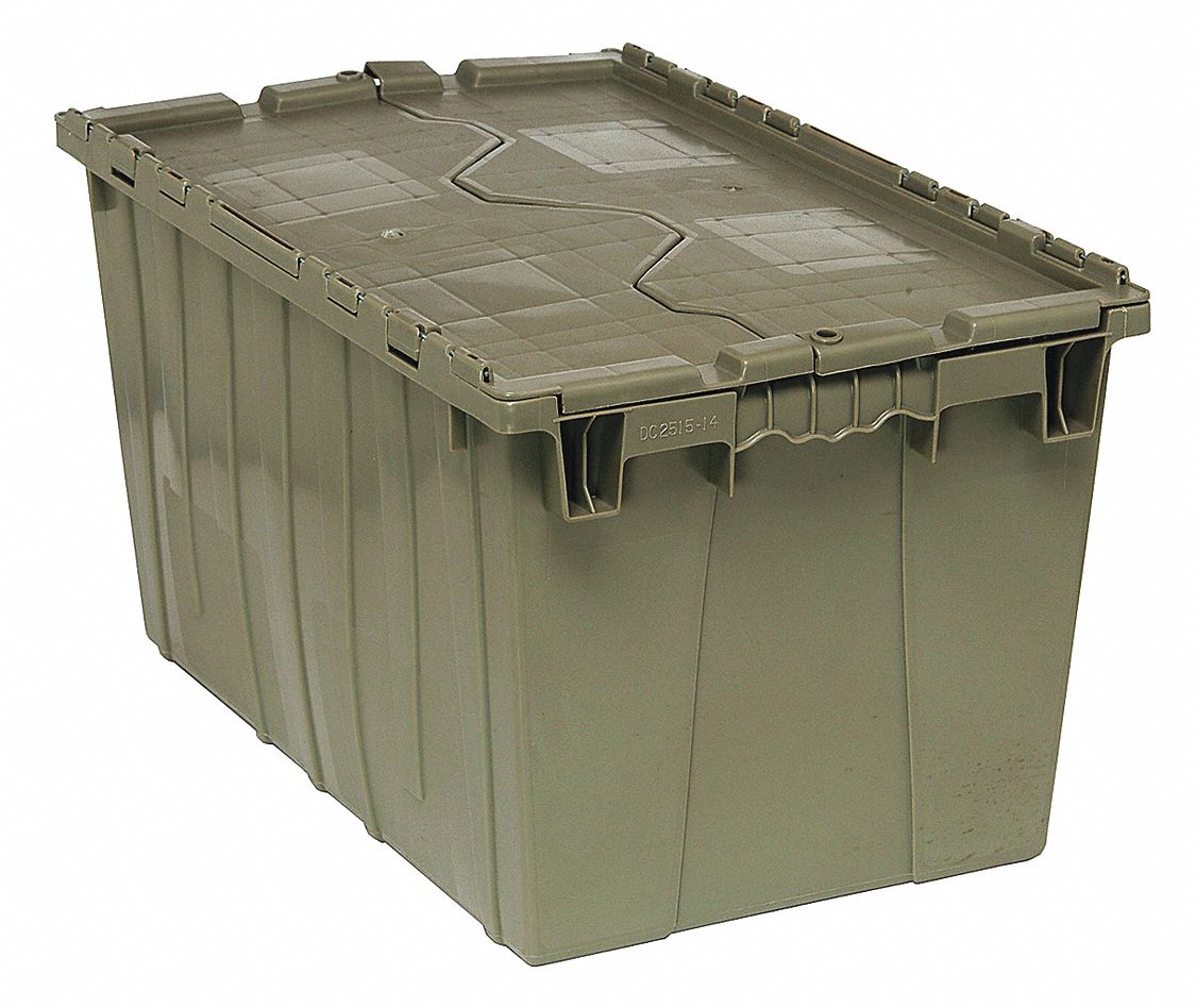 QUANTUM STORAGE SYSTEMS, 16.5 gal, 25 3/8 in x 16 1/4 in x 13 3/4 in