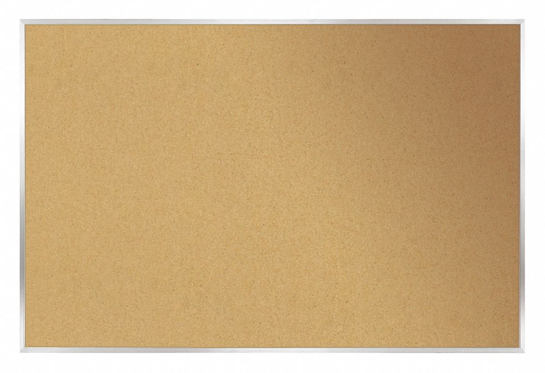 BULLETIN BOARD, CORK, 48H X 96W IN.