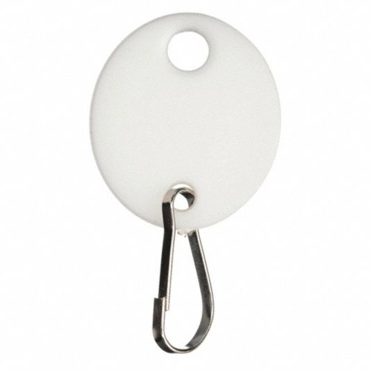STEELMASTER, Hook Style, 20, SnapHook Oval Key Tag 9F866201800706