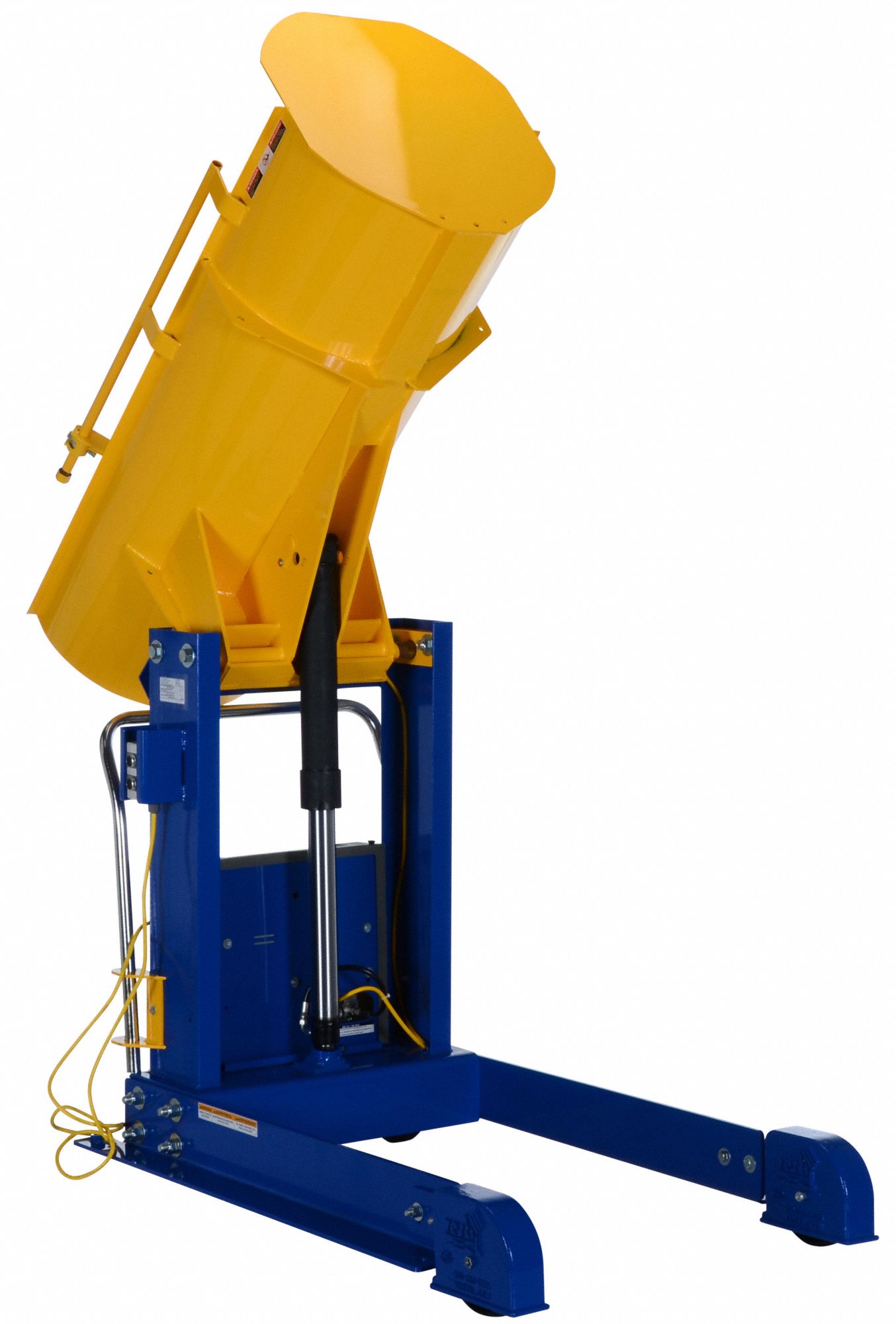 GRAINGER APPROVED Drum Dumper, 750 lb Load Capacity, Drum Capacity 55