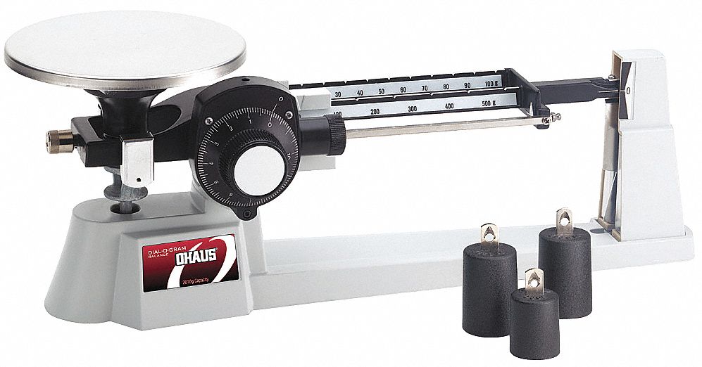 Compact Bench Scale: 2, 610 g, 0.1 g, 6 in Weighing Surface Dp, 6 in Weighing Surface Wd