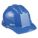 HARD HAT, CSA Z94.1-2015, TYPE 1, CLASS E/G, HDPE, 4-POINT PINLOCK, FRONT BRIM, BLUE