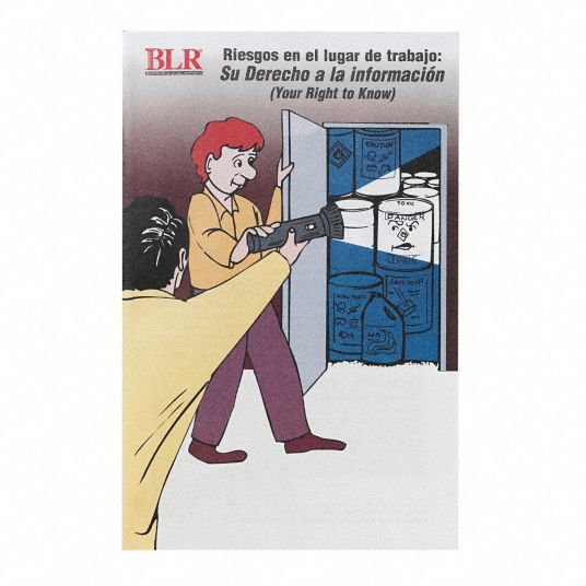 BLR, Chemical/HAZMAT Training, Spanish, Hazards in the Workplace
