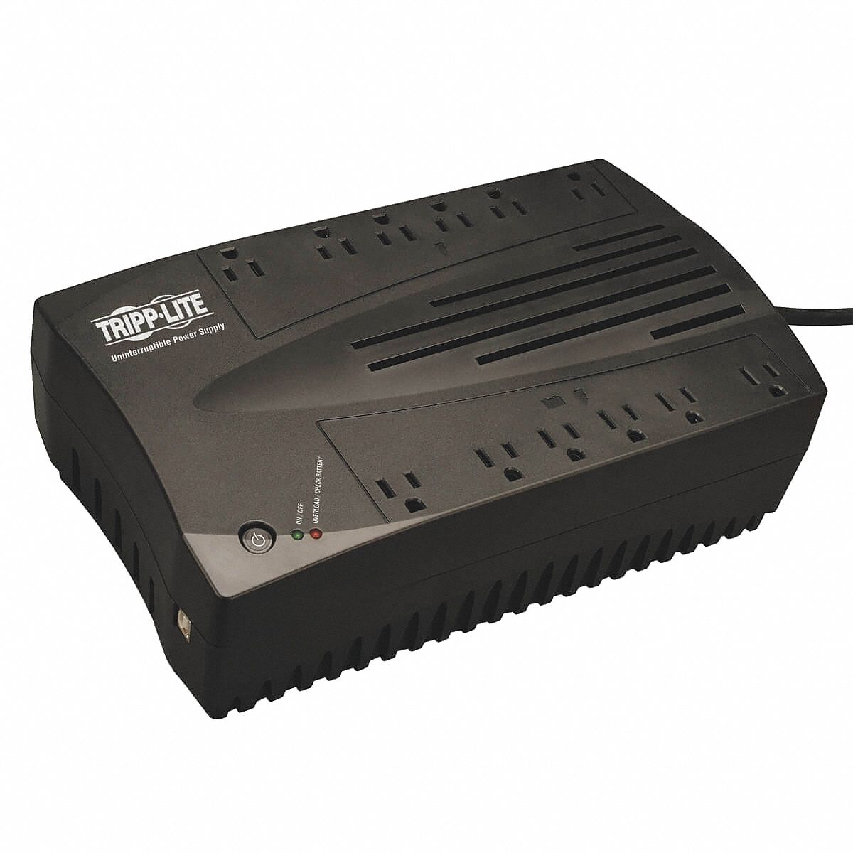 TRIPP LITE UPS System, 750.0 VA, 450.0 W, Number of Outlets: 12, 10 min