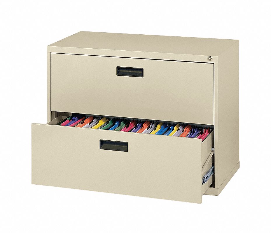 GRAINGER APPROVED Gabinete Archivador Lateral, 2 - Gabinetes para