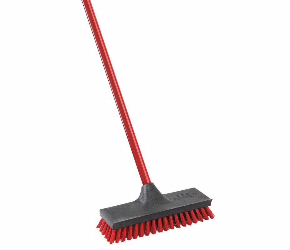 LIBMAN Cepillo para Fregar Pisos,con Mango y Borde Respador, Mango