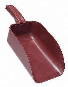 METL DETEC LARGE SCOOP 82OZ RED