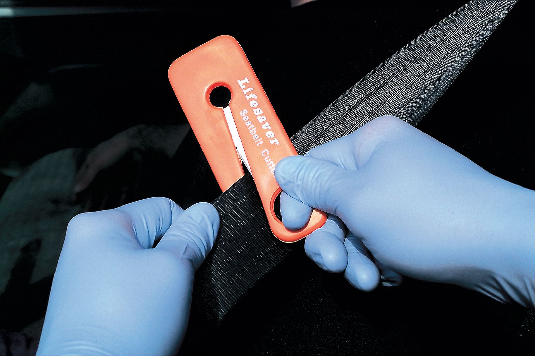 Emi Orange Plastic Stainless Steel Blade Seat Belt Cutter 9g471 4000 Grainger