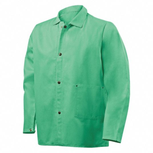 Steiner 1030DR-L FR Cotton Jacket with D-Ring Opening, 30 Green, Large