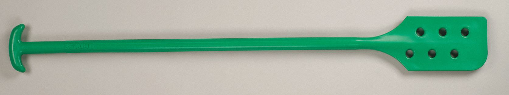 9G990 - E9385 Paddle Scraper with Holes 40L Green