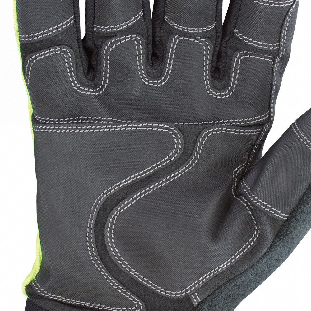 08-3710-10 M Cold Protection Gloves,M,High Visibility YOUNGSTOWN GLOVE CO 