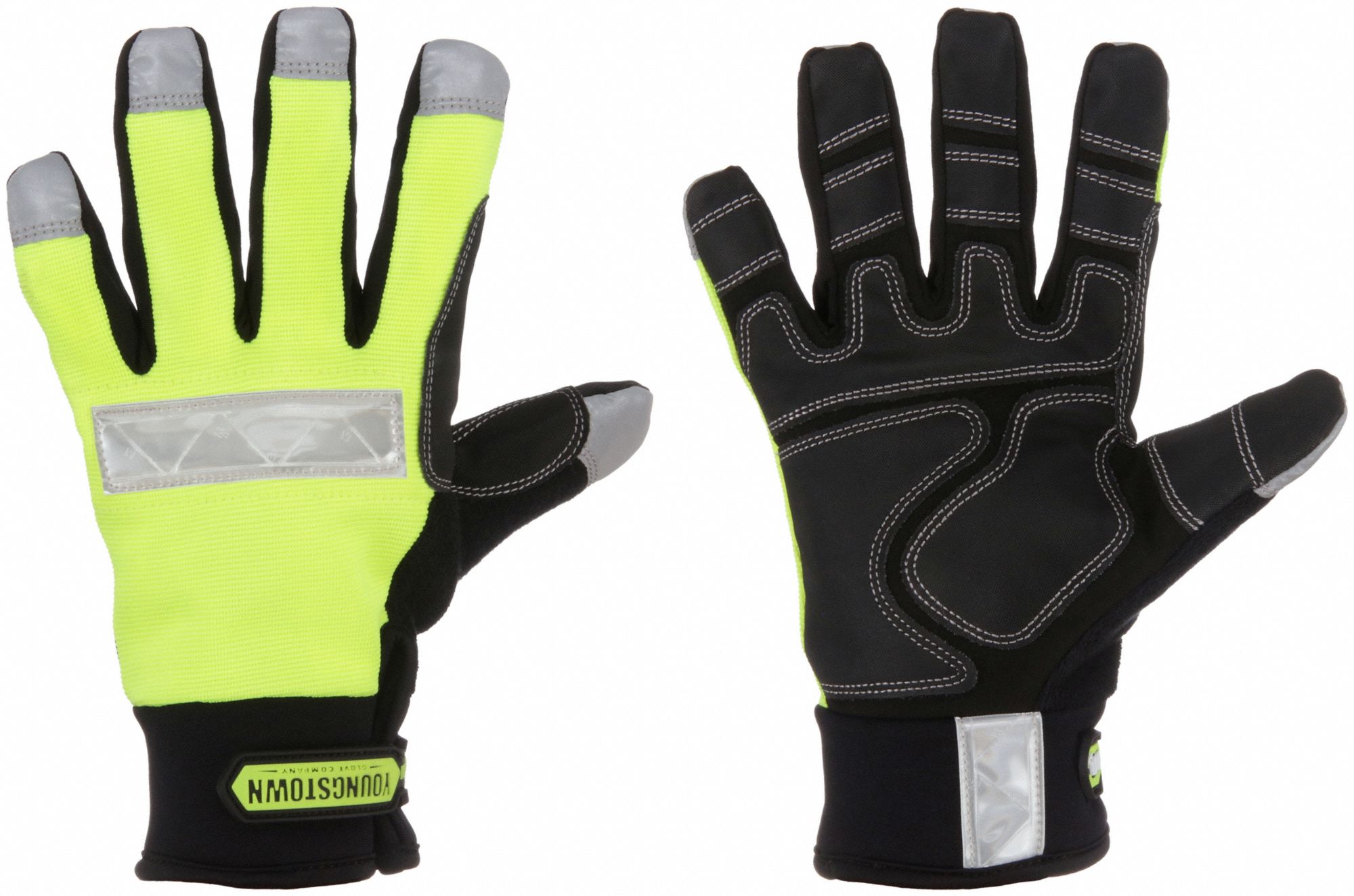 YOUNGSTOWN GLOVE CO., Synthetic Leather Base Layer with NonSlip